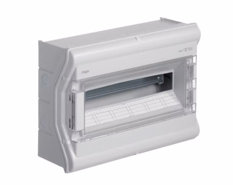 Quadro di distribuzione piccolo, Vector, APV, IP65, 36PLE, stabile ai raggi UV, senza ingresso cavi