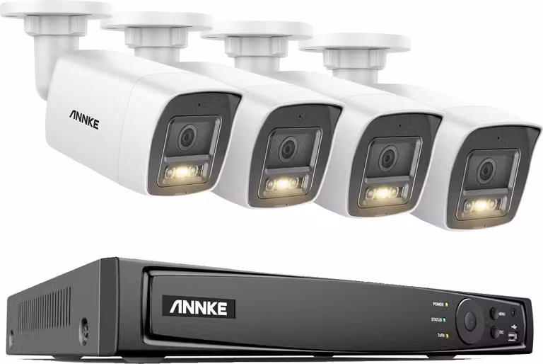 Sistema di videosorveglianza, risoluzione 8MP, audio bidirezionale, I91DL, Nessuno
