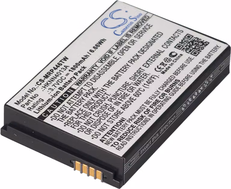 Batteria compatibile con radio Motorola CLP1010, CLP1060, SL7550, sostituisce BT90, HKLN4440B, HKNN4013A, SNN5826A, Li-Ion 3,7V 1800mAh