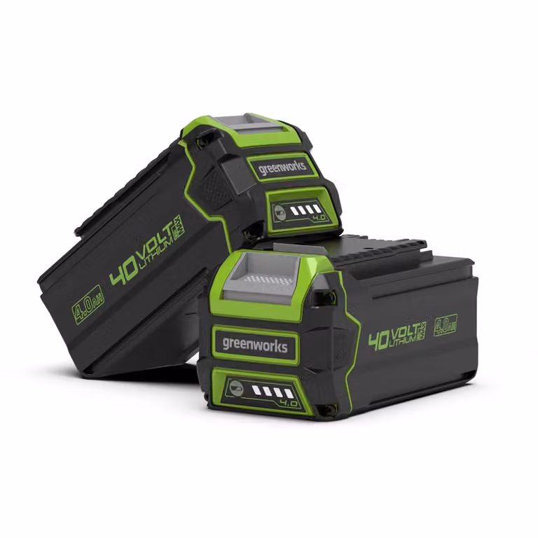 Greenworks 40V Set di 2 batterie 4Ah