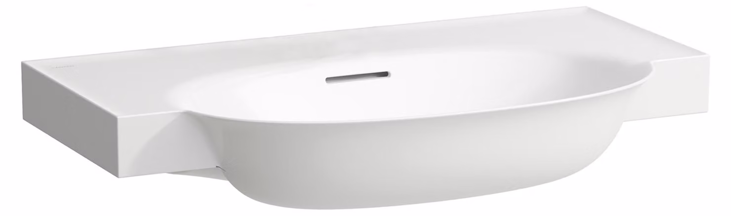 LAUFEN The New Classic lavabo, encastré, avec trop-plein, sans trou pour robinet, 800x480mm, H8138554001091, H8138554001091