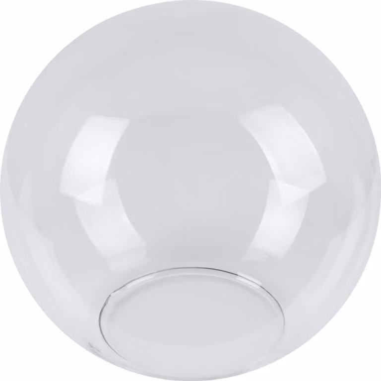 Paralume Paris trasparente 14 cm – elegante paralume in vetro per un'illuminazione di classe