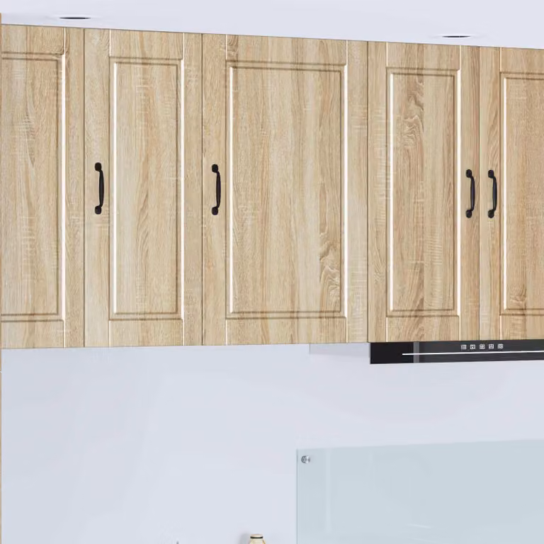 Armadietto a muro moderno vidaXL PORTO in legno Rovere Sonoma marrone L: 50 cm, P: 31 cm, H: 80 cm