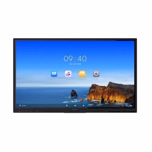Monitor touch interattivo Hikvision 86 pollici 4K UHD con Android 13, Wi-Fi, Bluetooth, 8GB RAM, 64GB ROM e staffa inclusa - DS-D5B86RB/EL Nero – 2