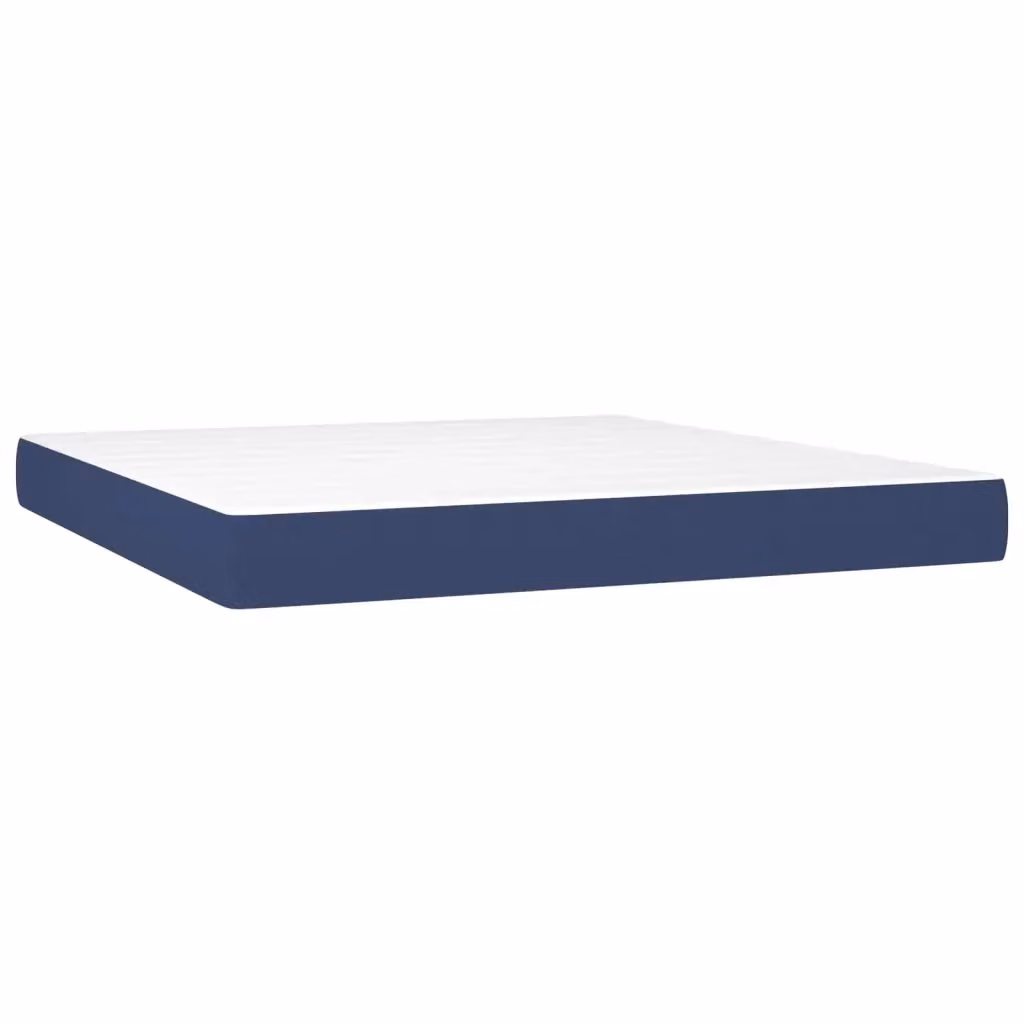 Materasso Ibrido vidaXL Blu e Bianco L: 160 cm, P: 200 cm, H: 20 cm – 2