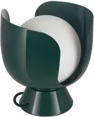 Lampada da tavolo Osram Decor Corolle Table Chalice Green con base in metallo e paralume in vetro, attacco E14, 10 W, H 20 cm x L 21 cm