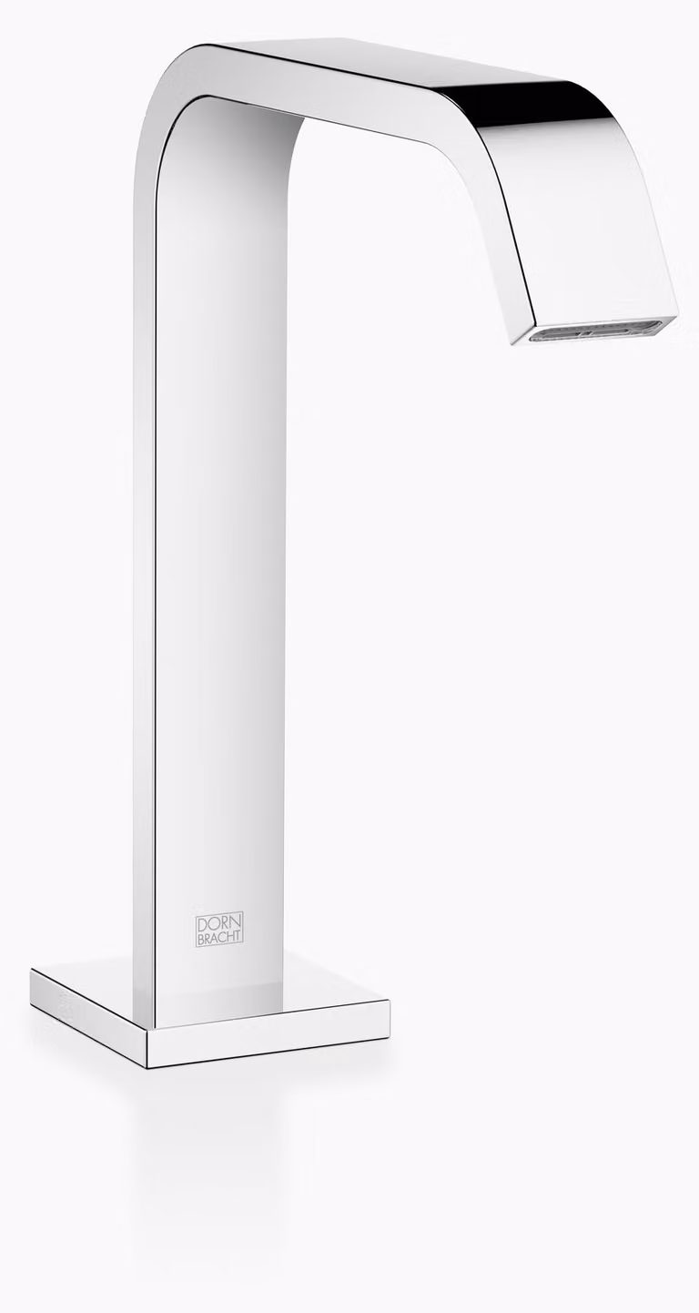 Dornbracht IMO Bec déverseur pour lavabos, sans garniture d'écoulement, saillie 165mm, 13716671-00, 13716671-00