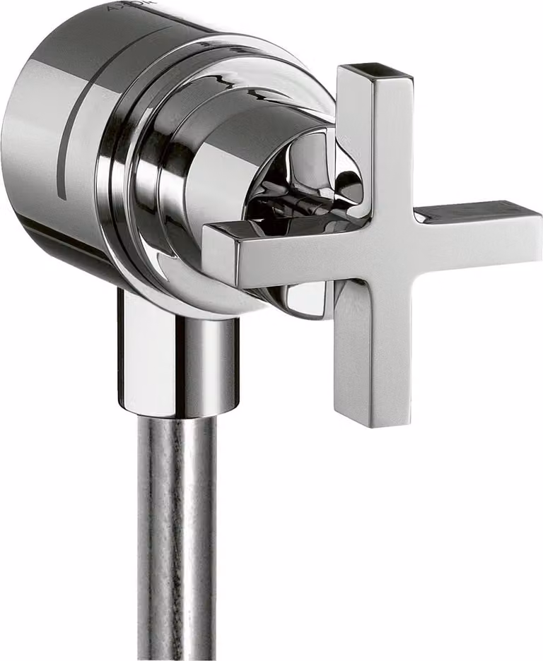 hansgrohe AXOR Citterio hansgrohe Fixfit Robinet d'arrêt avec poignées transversales, 39883000, 39883000
