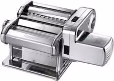 Macchina per la pasta elettrica Marcato Atlas Motor Argento 100W con 9 spessori