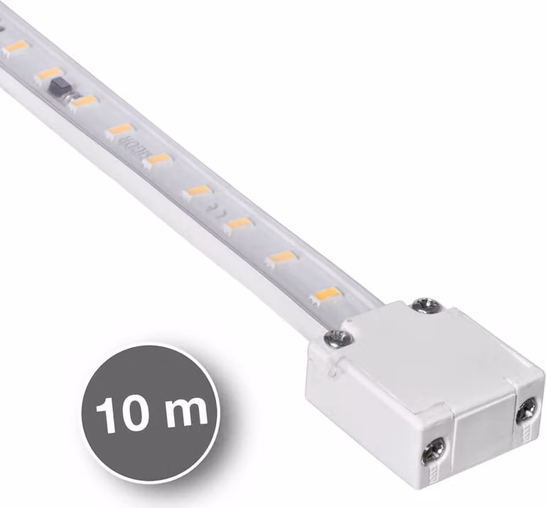 Sigor Luce a fune LED 230V, rotolo da 10 m, 144 LED