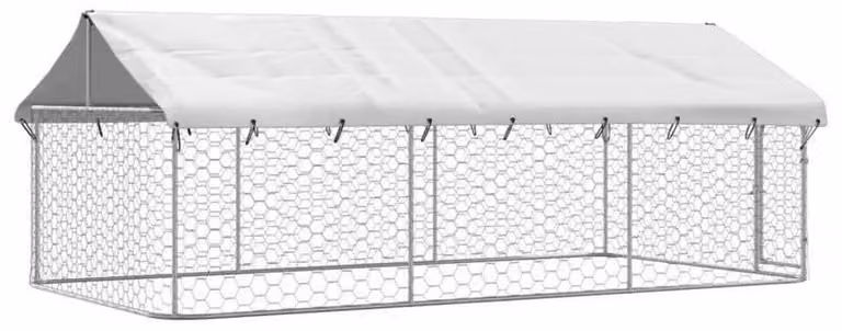 Cuccia per cani – Kennel esterno – Alloggio per cani – Spazioso interno – Materiale PE resistente agli agenti atmosferici