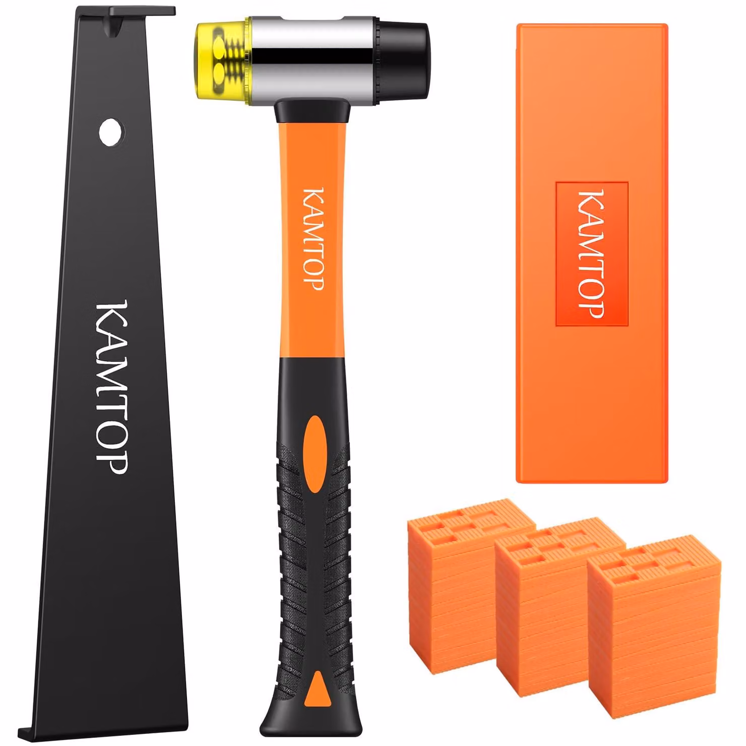 Kit di strumenti per l'installazione di pavimenti in laminato - Include 60 distanziatori