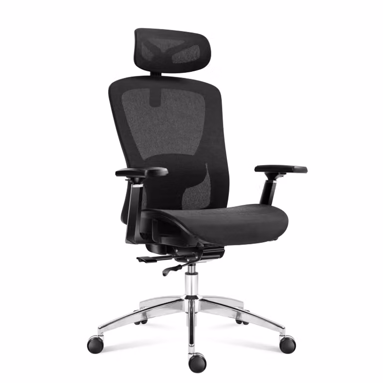MARK ADLER Expert 5.3 Black Mesh Swivel Chair