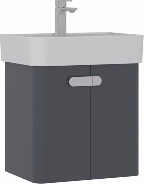Mobile lavabo "Orbit 55" - 55 x 38 x 62 cm - Antracite