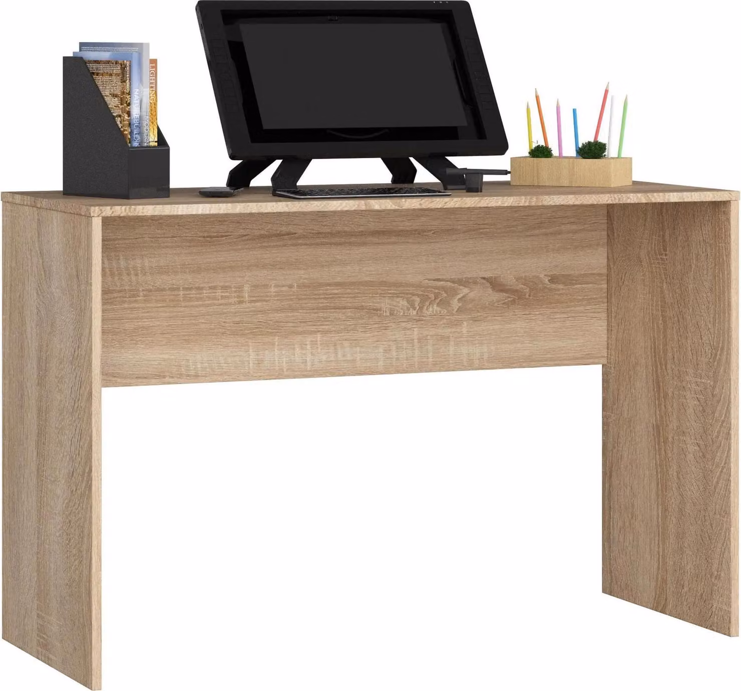 Akord Scrivania Destra Rovere Sonoma 120X50X79 Cm