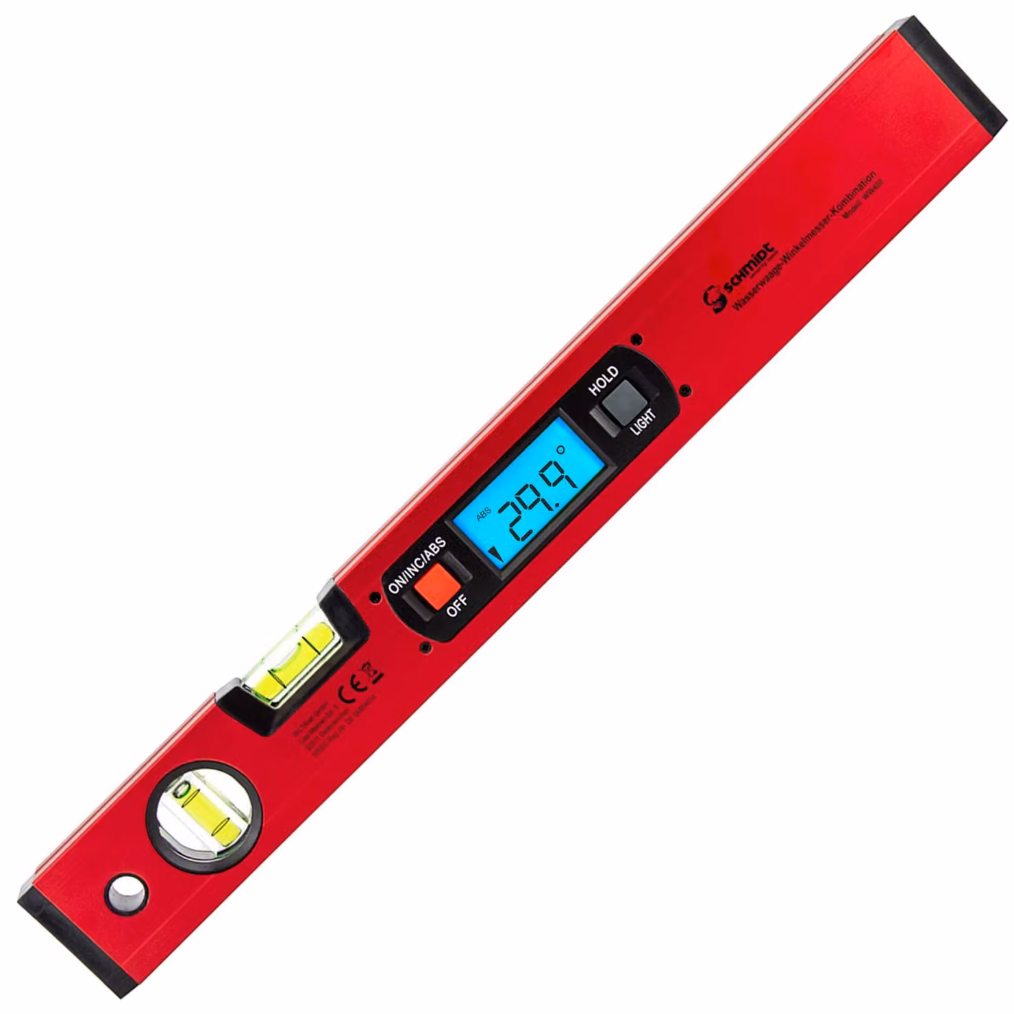 SCHMIDT security tools Inclinometro Livella a bolla d'aria Digitale LCD Goniometro