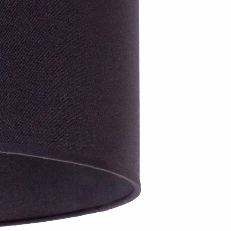 Paralume Roller Ø 40 cm, nero Duolla, Nero, Tessuto / Stoffa / Seta