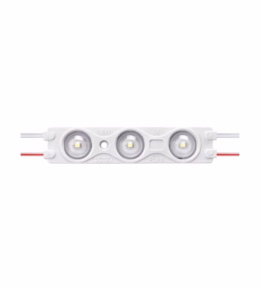 Modulo led SMD2835 1,5w 12v 3 led 3000K IP67