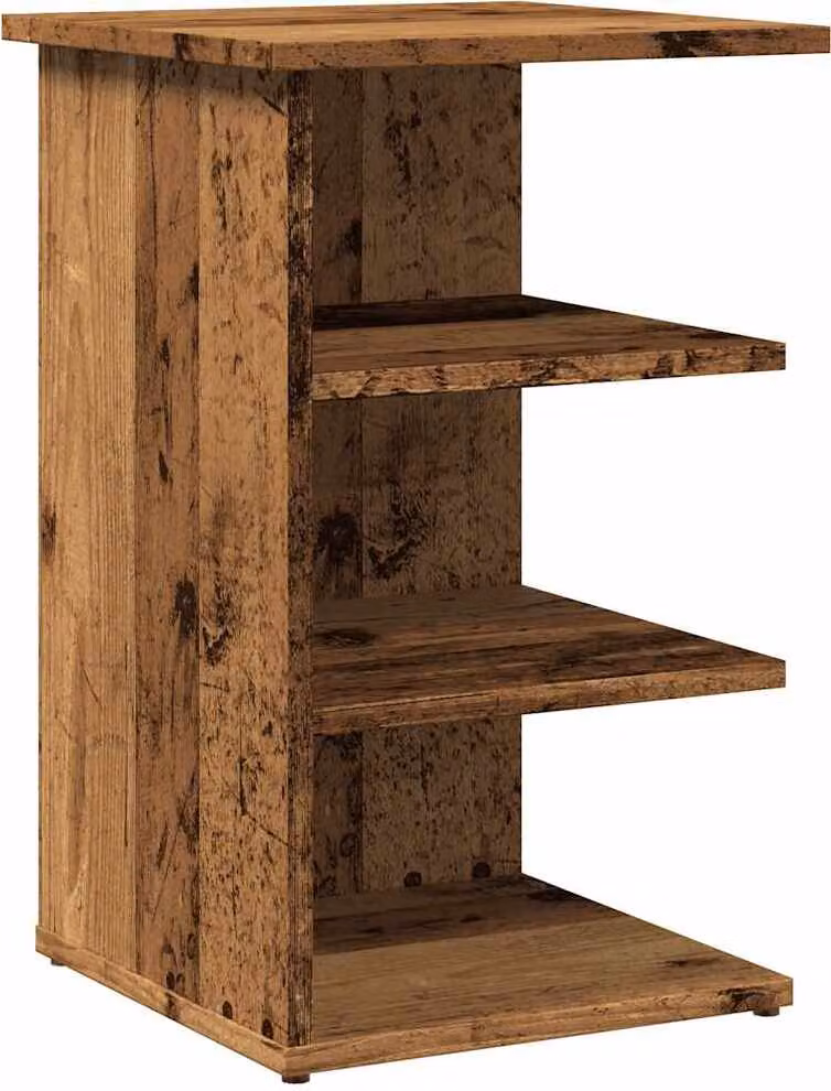 Credenza Legno Vecchio 35x35x55 cm in Legno Multistrato