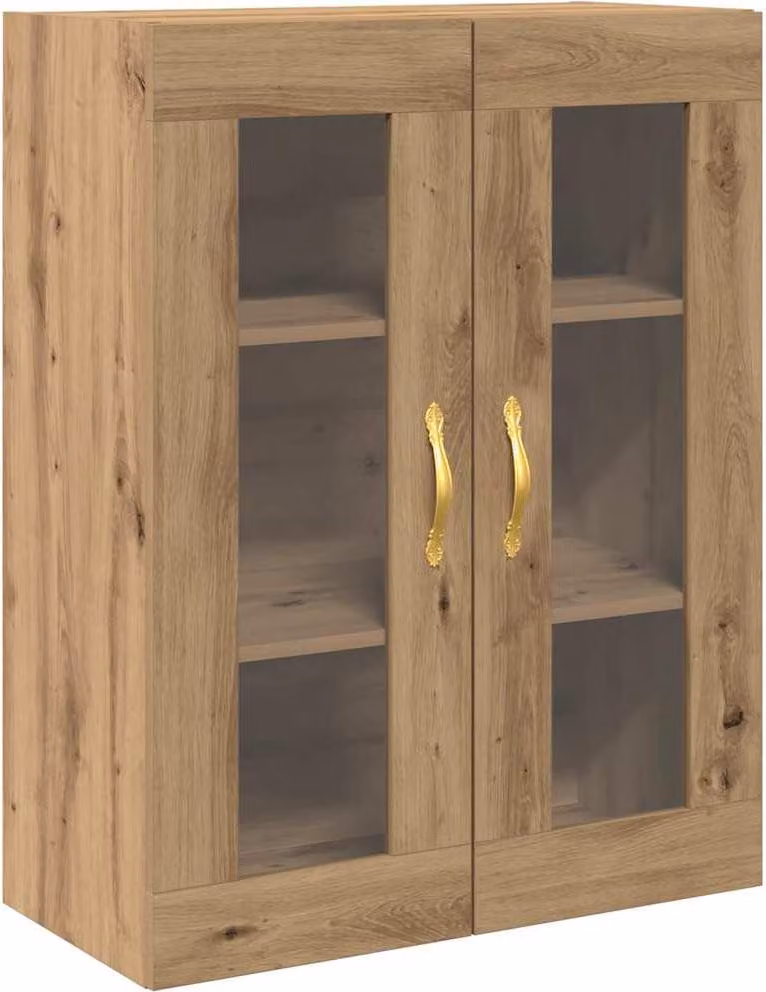 Armadietto a muro Rovere artigianale 69,5 x 34 x 90 cm