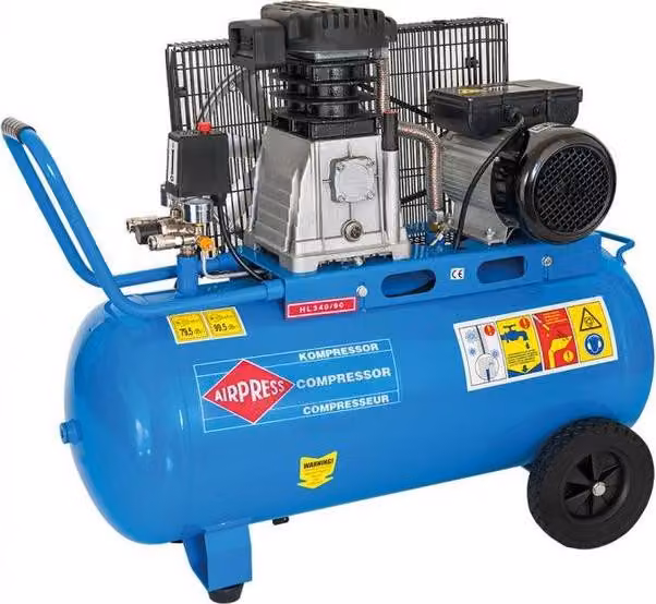 Airpress HL 340-90 compressore d'aria 2200 W 340 l/min potenza alternativa