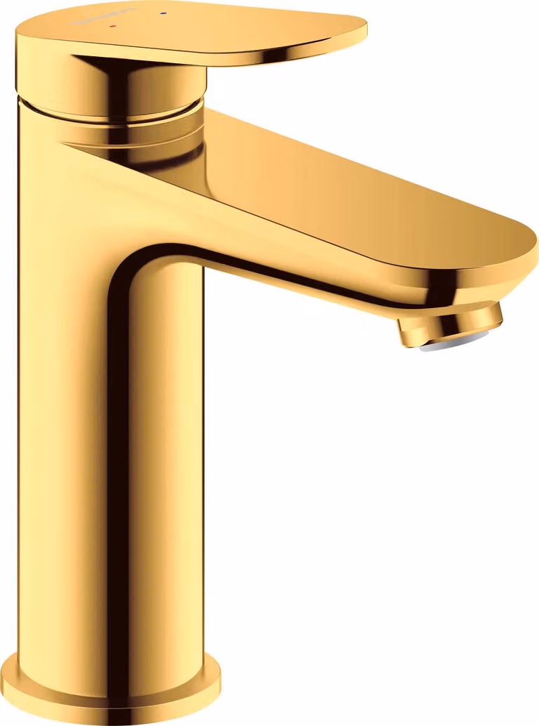 Duravit Wave Mitigeur monocommandé pour lavabo, saillie 122 mm, sans garniture découlement, WA1020002034, WA1020002034