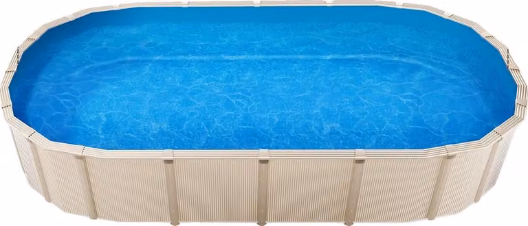 Liner per piscine, vinile resistente, progettato per piscine ovali 15x30 ft, 500x300 cm UniBead