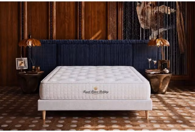 Materasso Buckingham Royal Palace Bedding in Memory Foam Viscoelastico Bianco L: 105 cm, P: 190 cm, H: 30 cm – 1