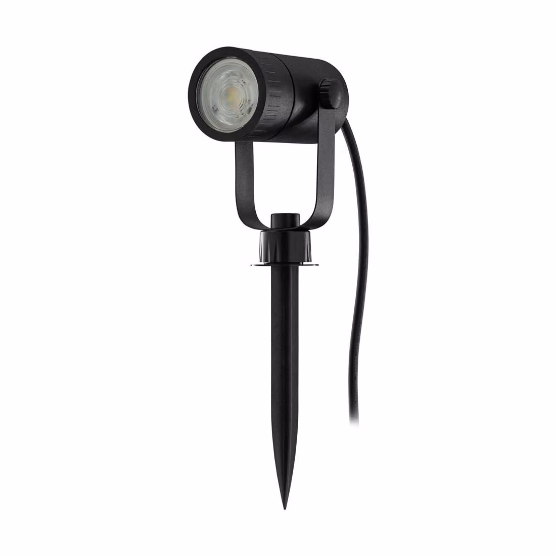 Eglo 900121 NEMA-Z Lampada da terra per esterni a LED 4,9W Ø90mm Nero IP65 Dimmerabile