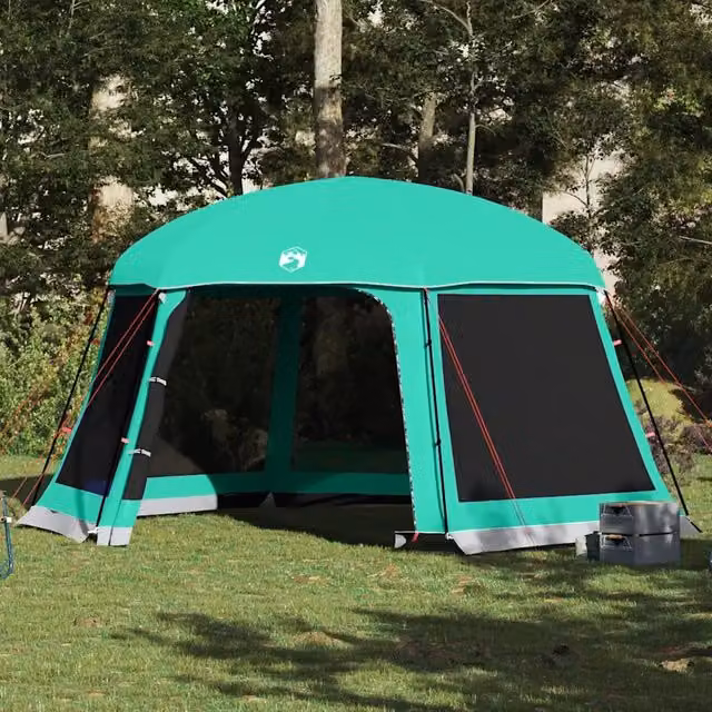 Tenda da piscina con Patta Rimovibile&Pareti in Rete-Tenda per Piscina 512x458 cm 608174