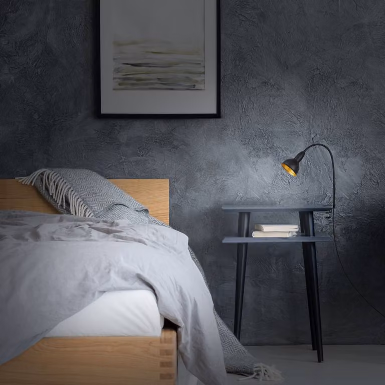 Briloner Lampada con morsetto Hygge Comfort light Retro, Nero, Soggiorno / Sala da pranzo, Metallo, Vintage, Lampada con morsetto