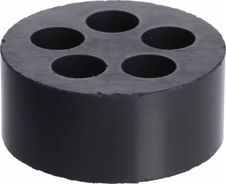 LAPP, inserto multistrato per raccordi M40, modello DIX-M40580, realizzato in gomma nitrilica butilica (NBR), colore nero - 1 pezzo