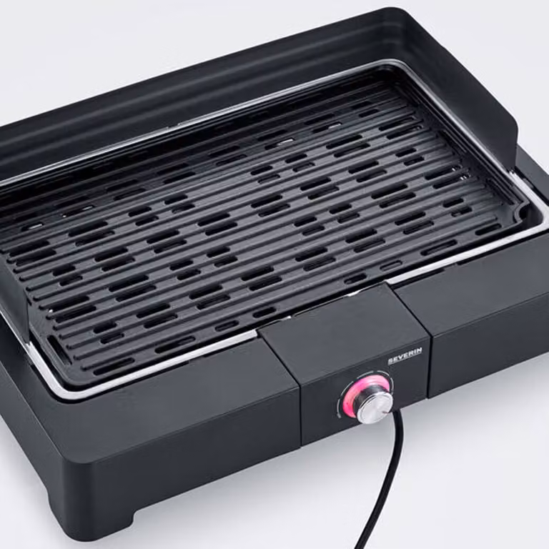 SEVERIN electric barbecue - PG8567 - Cooking surface 44.5x26cm - Adjustable thermostat - 2200W