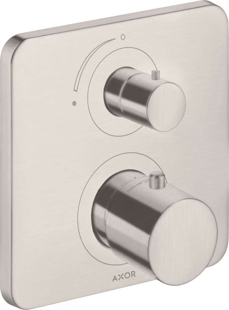 hansgrohe AXOR Citterio M thermostat encastré avec vanne d'arrêt, 34705800, 34705800