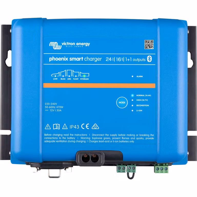 Victron Phoenix Smart IP43 Caricatore 24/16(1+1) 230V