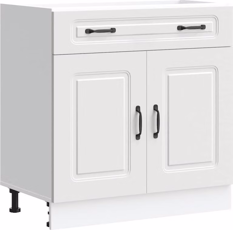 Base da Cucina Kalmar Bianco in Legno Multistrato