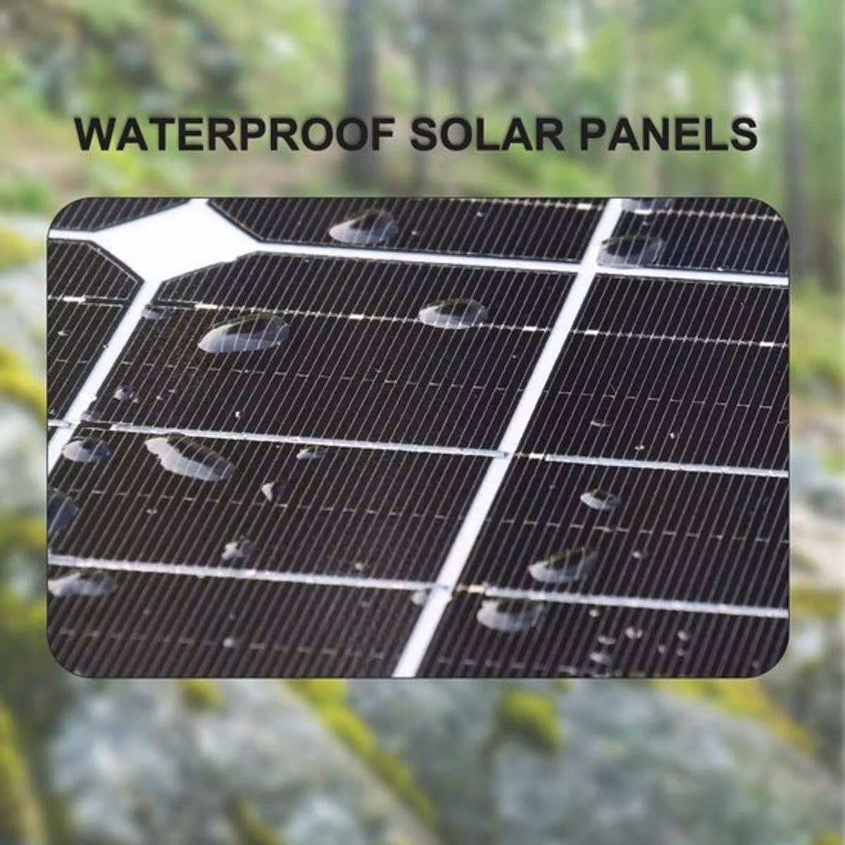 Pannello solare - 150W - Monocristallino - Impermeabile IP65 - Adatto per balconi, camper e sistemi off-grid