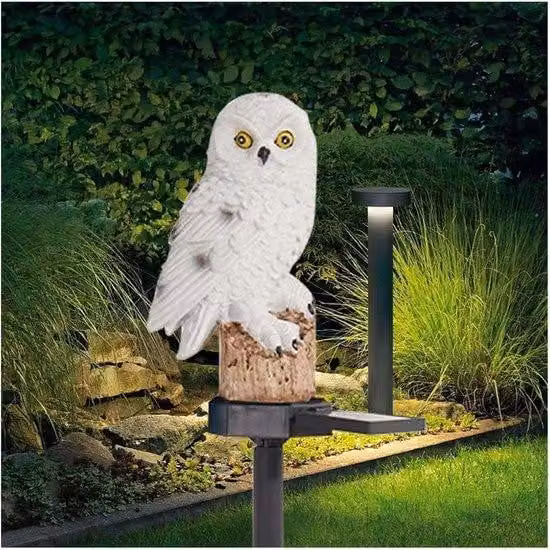 Lampada solare da esterno - Illuminazione a LED - Design a forma di animale - Decorazione per balconi e terrazze - Illuminazione da giardino sferica a basso consumo energetico