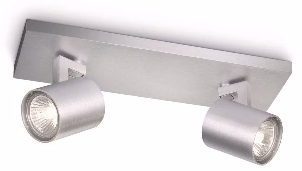 Philips - Barra di scorrimento/Tubo in alluminio 2 x 50 W 230 V