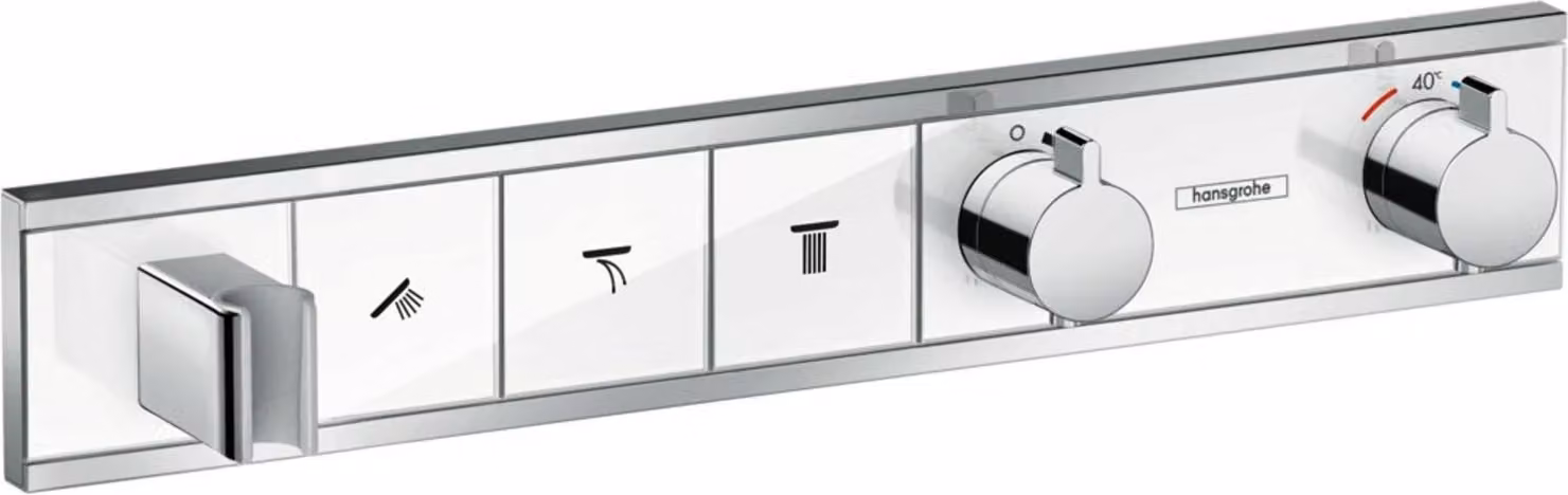 hansgrohe RainSelect set encastré pour 3 consommateurs, 15356400, 15356400
