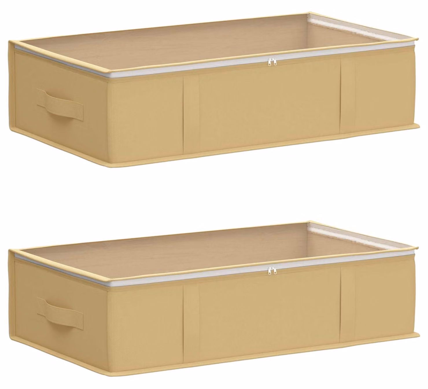 Scatola di stoccaggio con finestra trasparente in alto 2 pcs