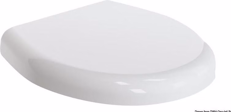 Sedile per WC, plastica f. TECMA Elegance WC , 1 pezzo