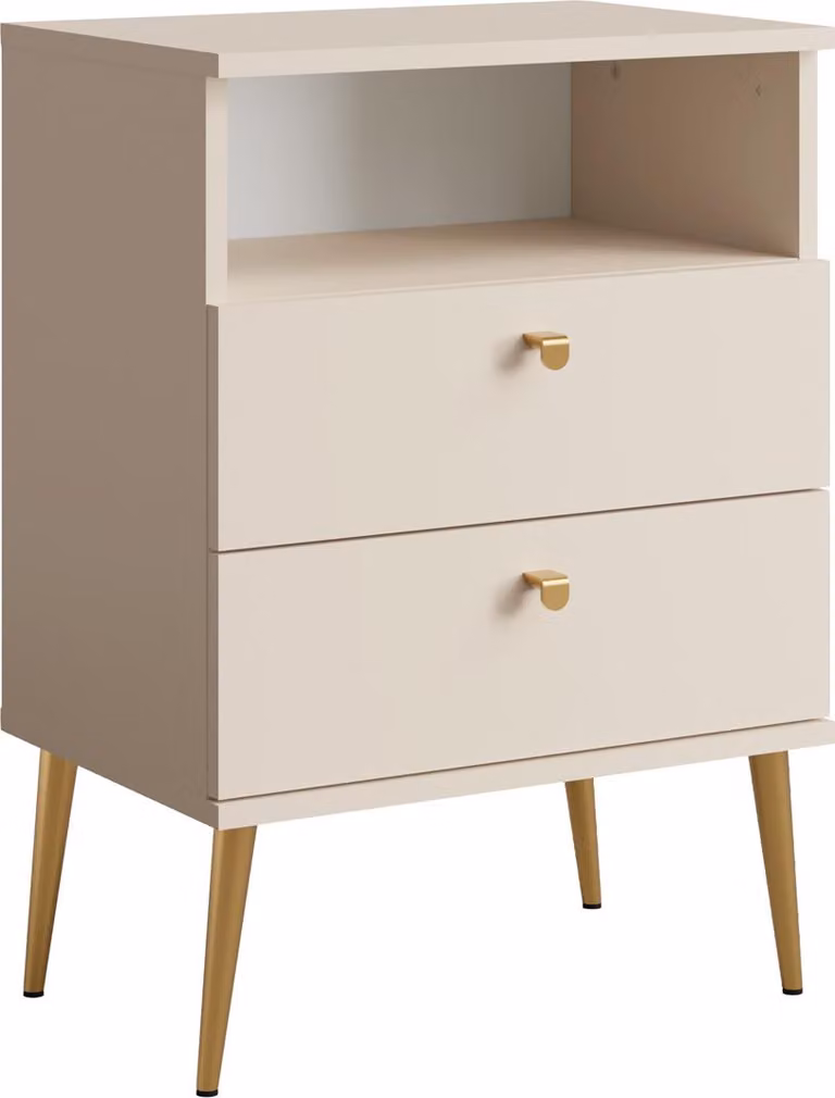 Comodino RETIRO 1 - beige scuro