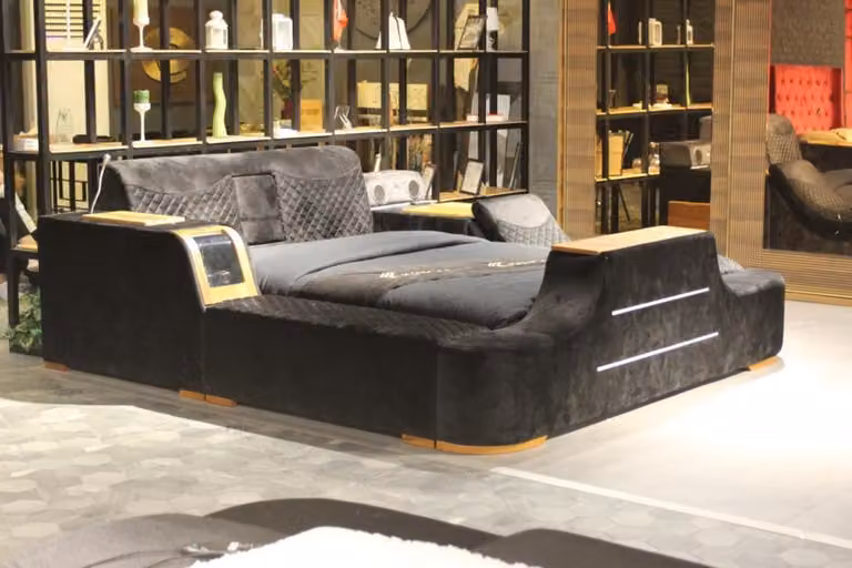 Designer mit einzigartigen Möbel Bett Möbeln Hochwertiges Bettrahmen