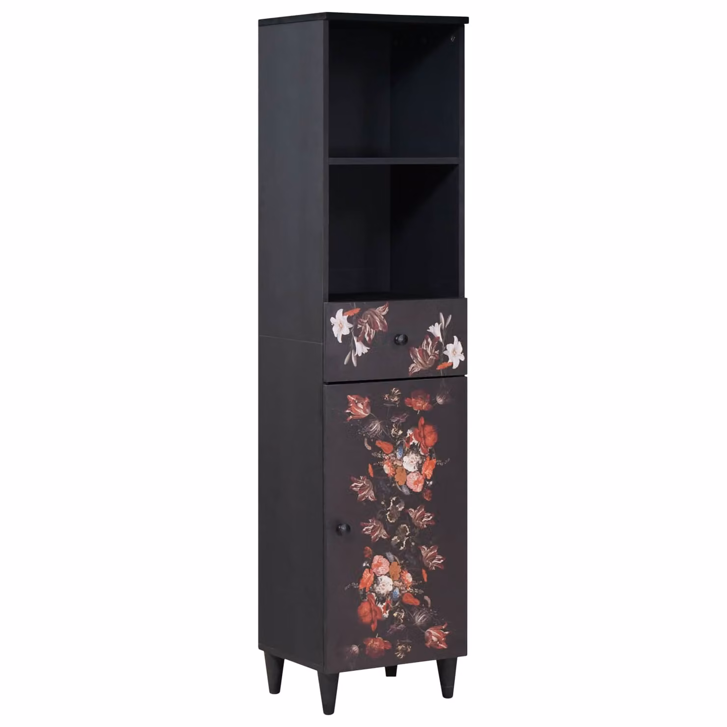 Mobile da bagno moderno vidaXL in legno di mango multicolore L: 38 cm, P: 33 cm, H: 160 cm