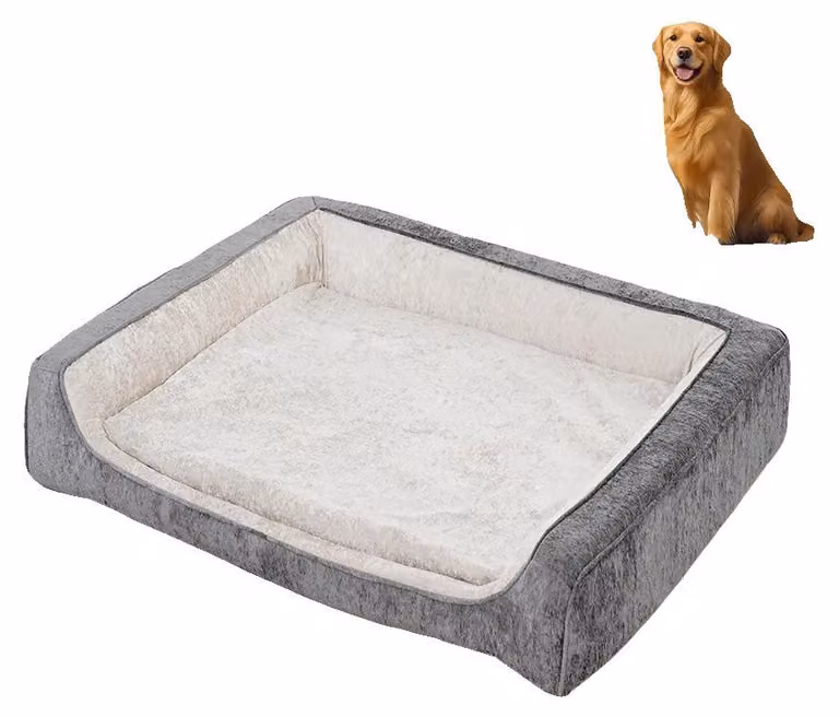 Cuccia per cani, realizzata con schiuma memory fresca, rivestimento removibile e lavabile, taglia XXL