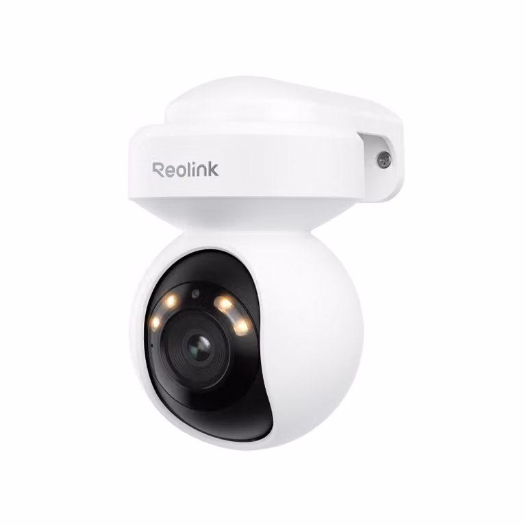 Reolink E1 Outdoor SE PoE, telecamera di sorveglianza per esterni 4K 8MP PoE, copertura a 360°, inseguimento automatico, visione notturna a colori, rilevamento persone/veicoli/animali, IP65