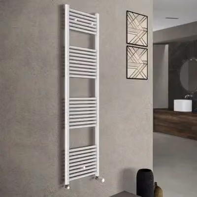 Scaldasalviette da bagno INBAGNO in acciaio bianco L 50 cm x H 180 cm con interasse 45 cm – 1