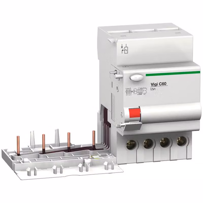 Schneider Electric Multi 9 OEM Vigi C60 a 4 poli, 63 A, 300 mA, tipo AC per interruttori automatici C60 M9V14463