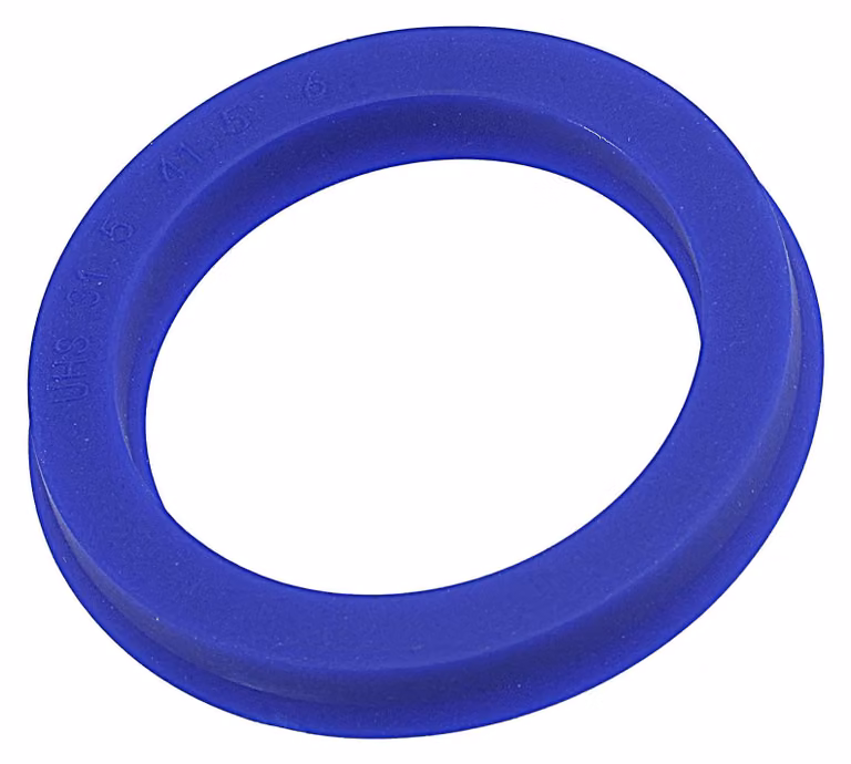 Guarnizione per alberi UHS, dimensioni 31,5x41,5x6 mm, in poliuretano (PU), colore blu, confezione da 2 pezzi